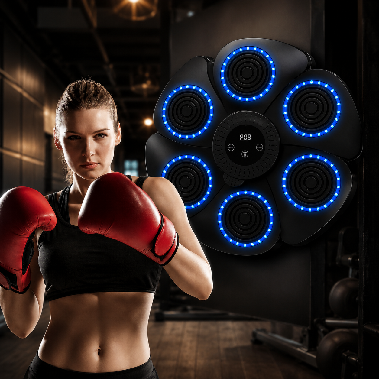 Máquina de Boxeo Interactiva