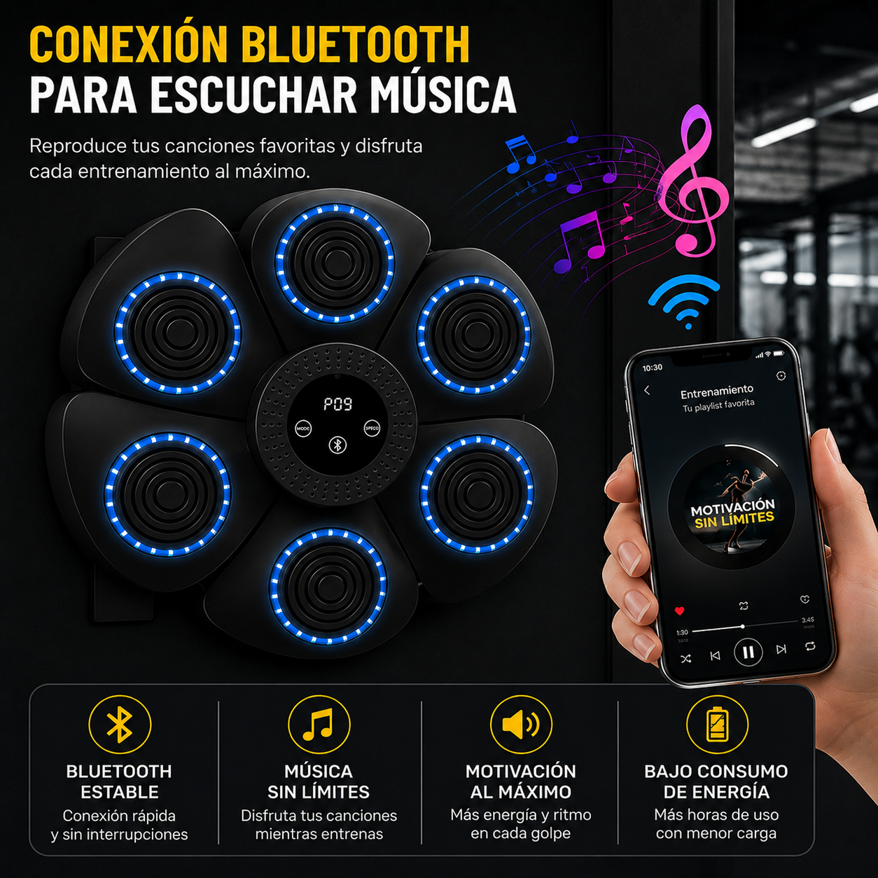 máquina de Boxeo Interactiva