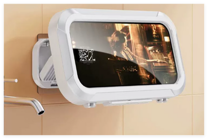 Altavoz Bluetooth Impermeable para Baño y Soporte para Teléfono