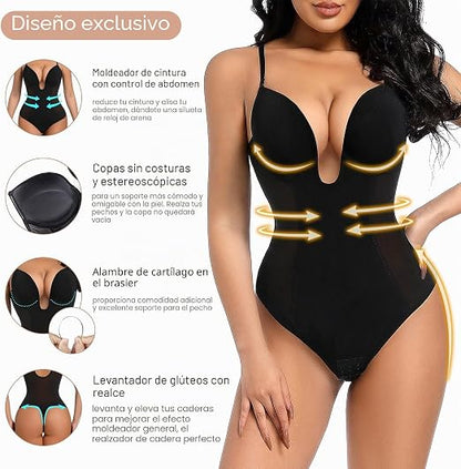Body Moldeador Sin Costuras Color Negro - Talla XL/XXL - additional image 2