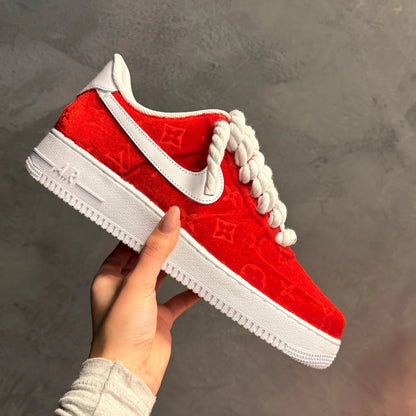 AF1 de terciopelo de diseñador personalizado
