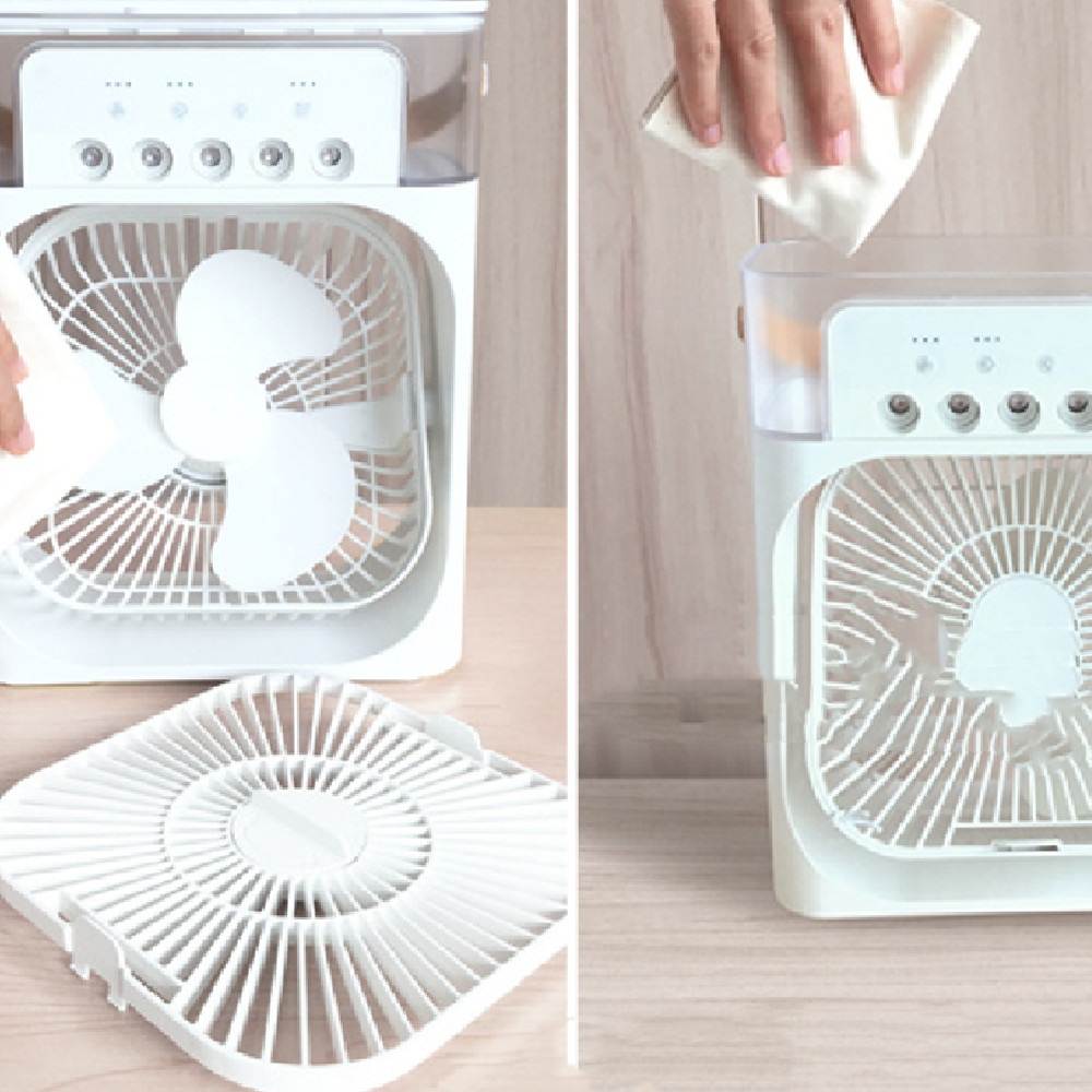 Mini aire acondicionado humidificador con ventilador silencioso