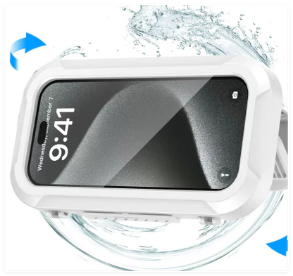 Altavoz Bluetooth Impermeable para Baño y Soporte para Teléfono