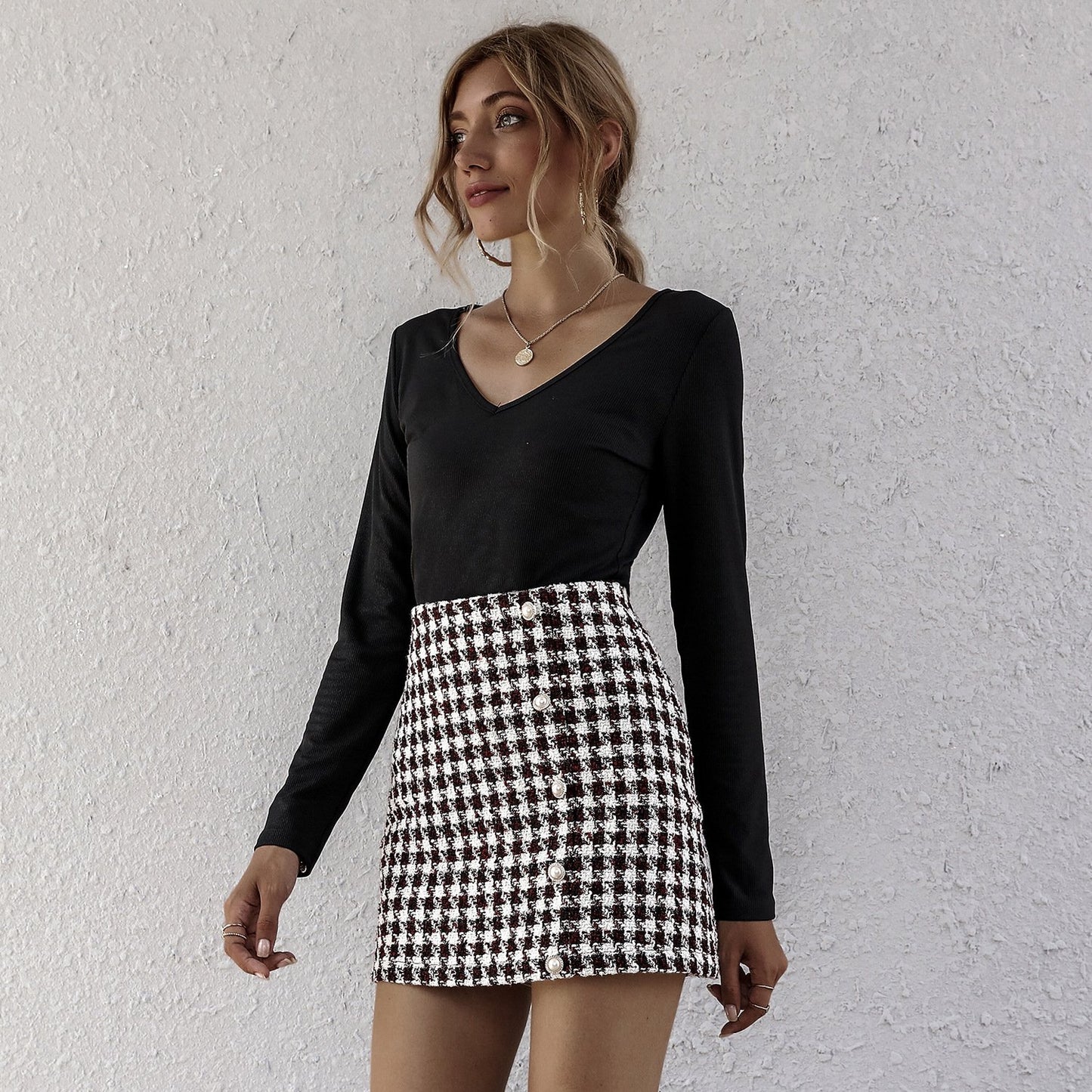 A-Line Skirt for Women in European and American Style