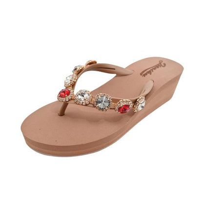 Women's Summer High Heel Platform Slippers