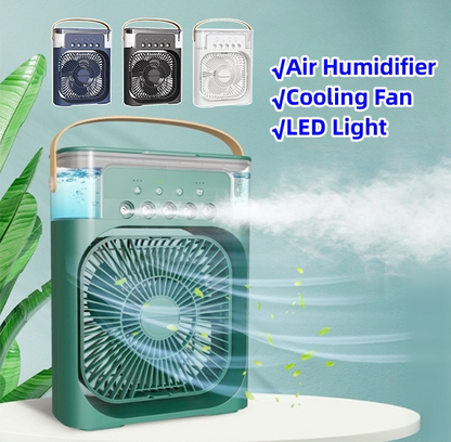 Mini aire acondicionado humidificador con ventilador silencioso