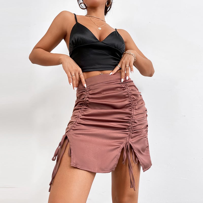 European American Summer Fashion Sports Waist Skirt